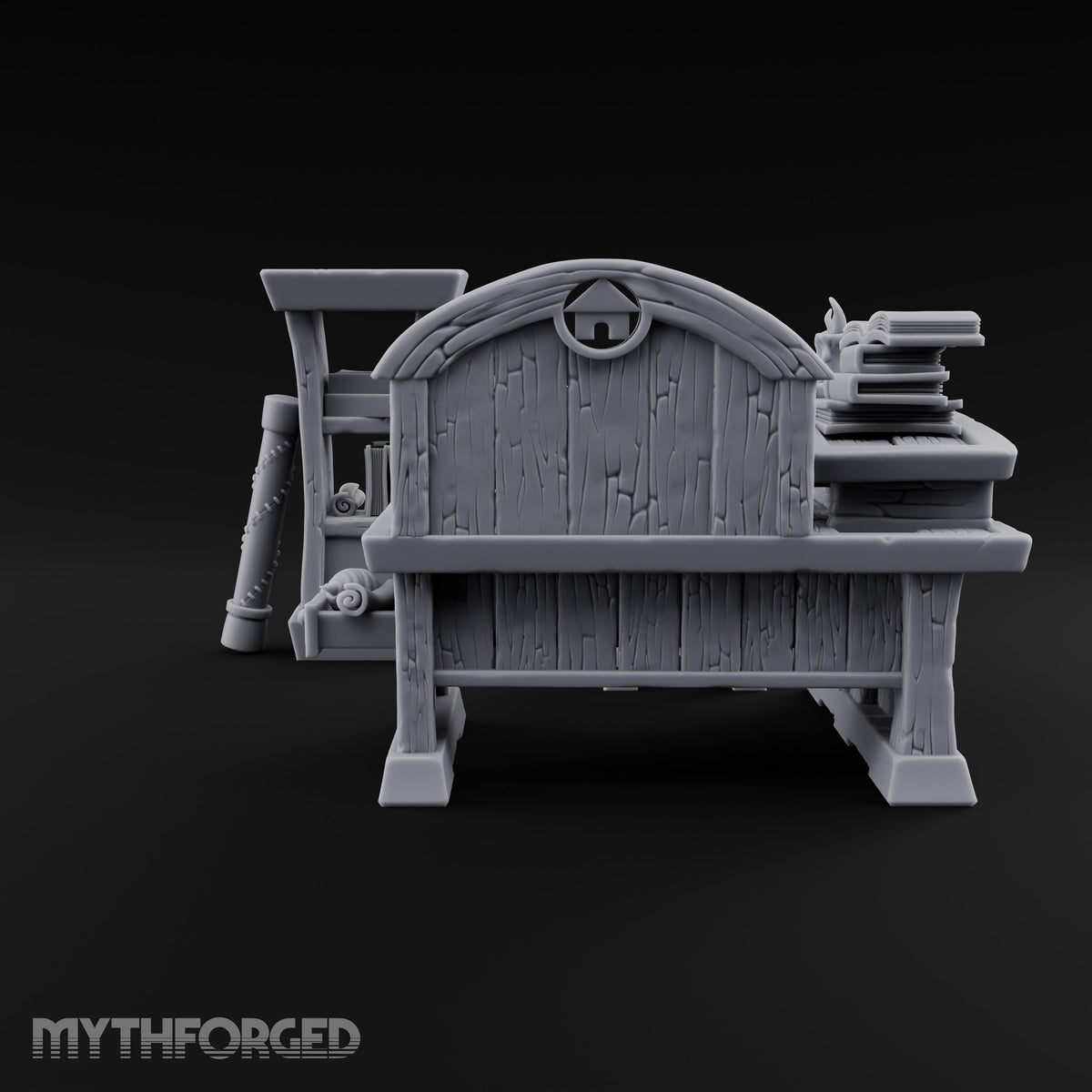Pulleys, Planks and Plans Wooden Construction Site Terrain C