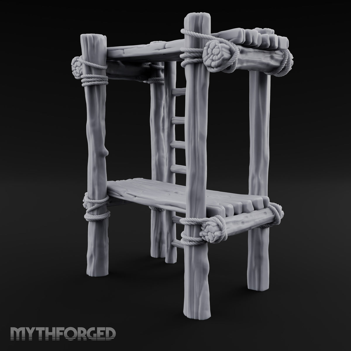 Pulleys, Planks and Plans Wooden Construction Site Terrain D