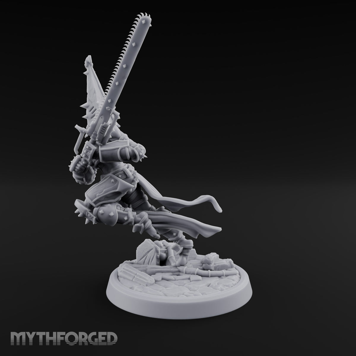 Penitents with Barbed Intent Human Spiked Warrior A