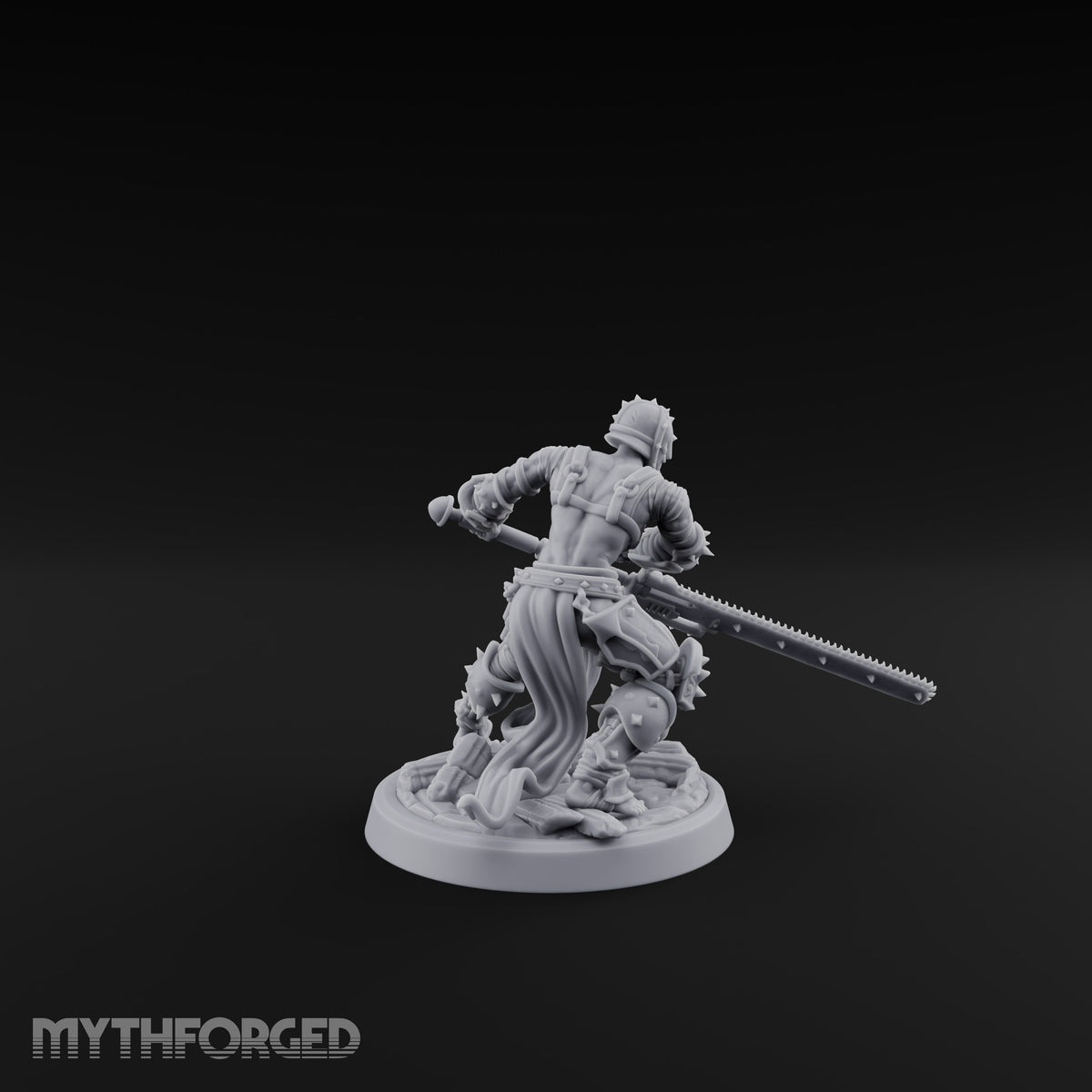 Penitents with Barbed Intent Human Spiked Warrior B