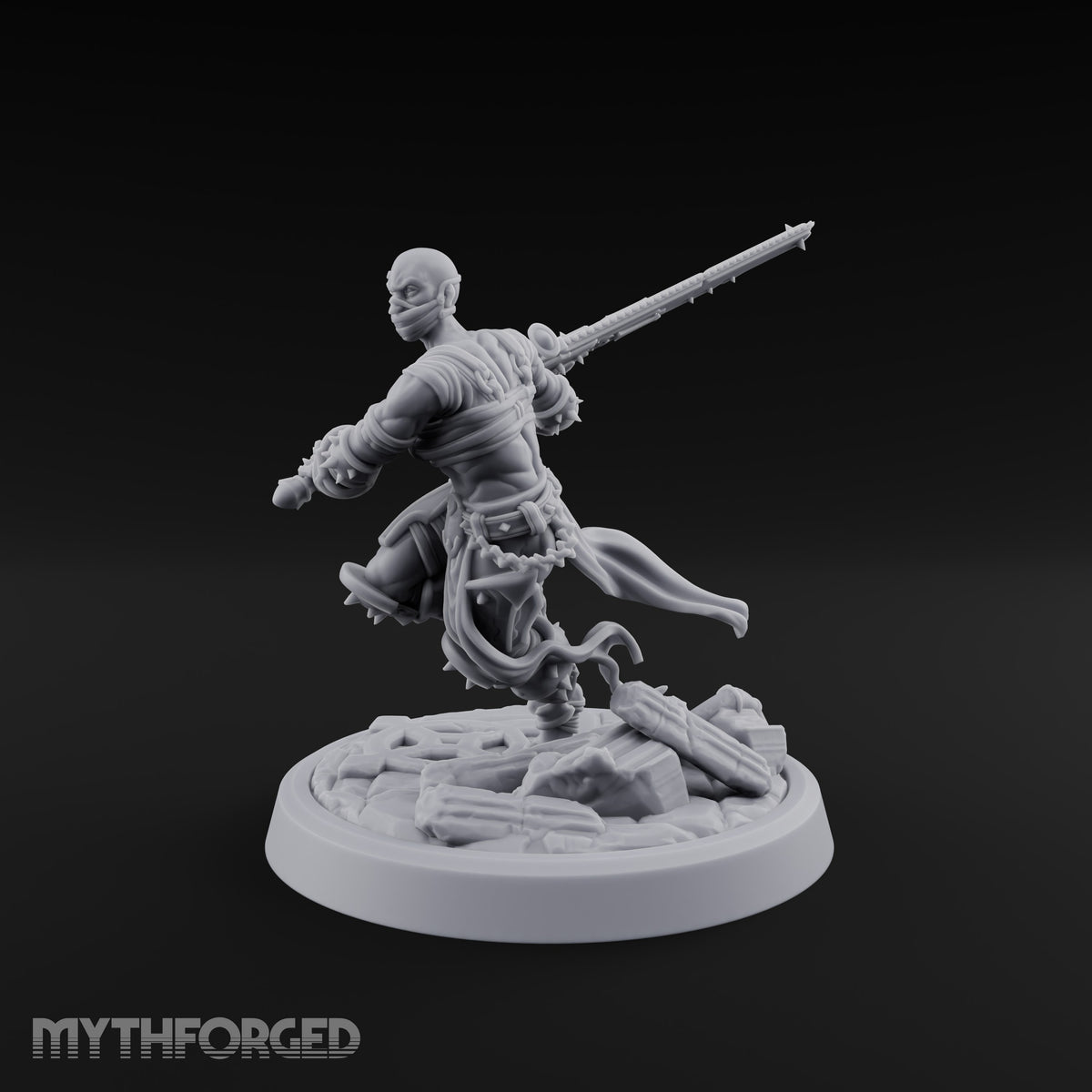 Penitents with Barbed Intent Human Spiked Warrior C