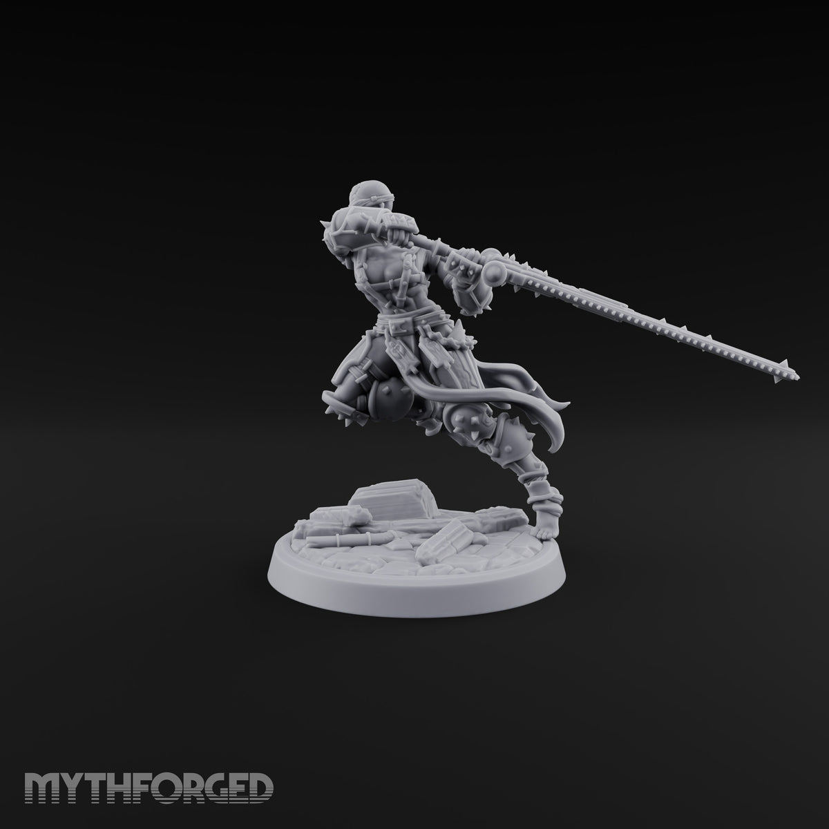 Penitents with Barbed Intent Human Spiked Warrior E