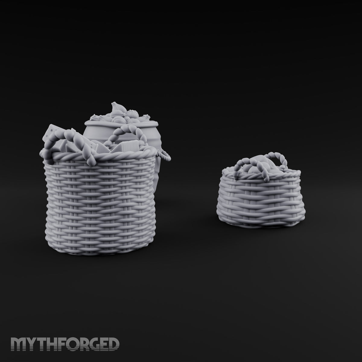Larder Run, Three Ways Food Basket and Sack Set