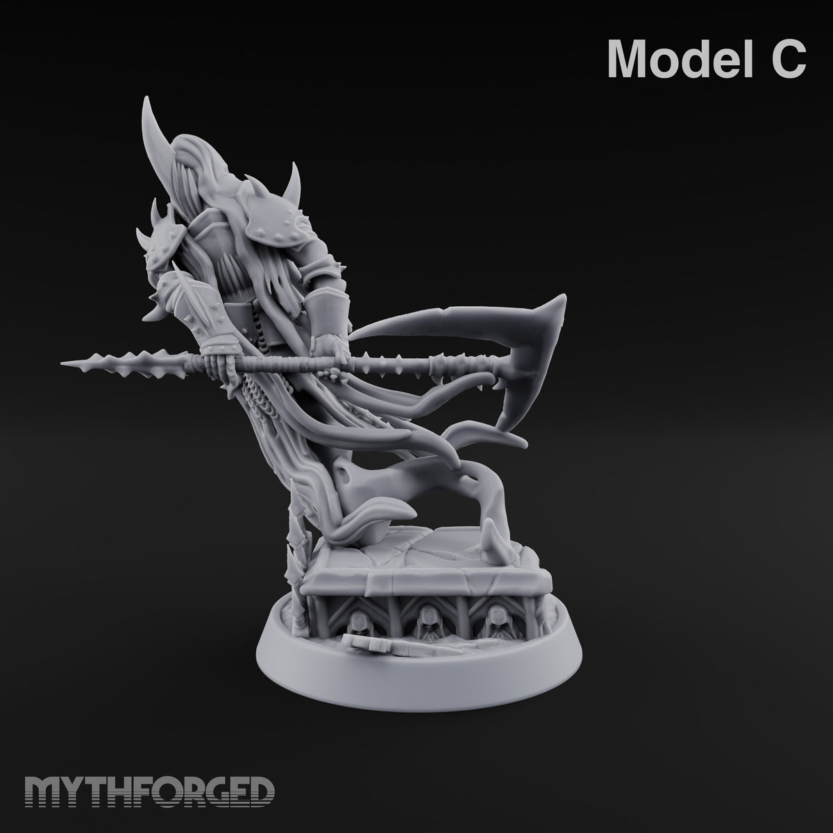 Cold Tresses Wraith Scythe Warrior C