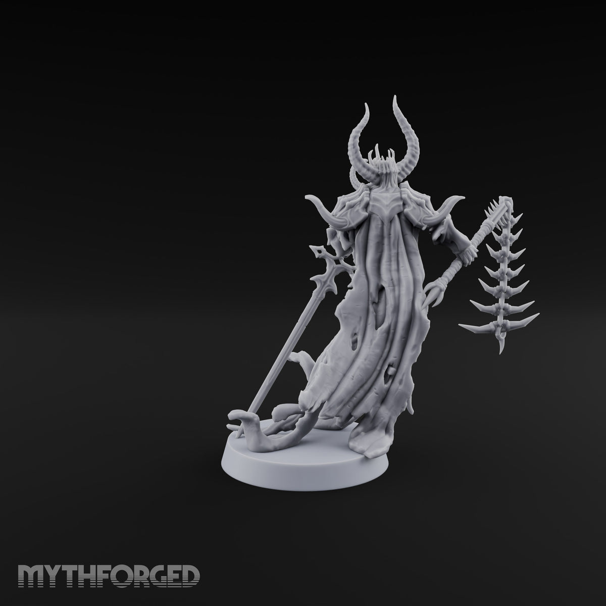 Drags a Spine, Trails a Hem Bone Devil Warrior — A