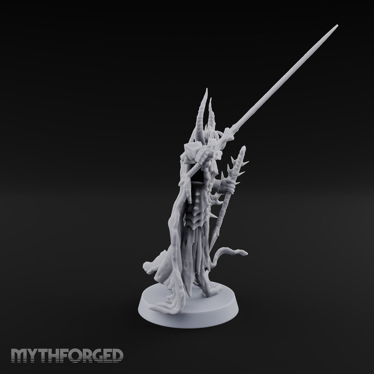 Drags a Spine, Trails a Hem Bone Devil Warrior — C