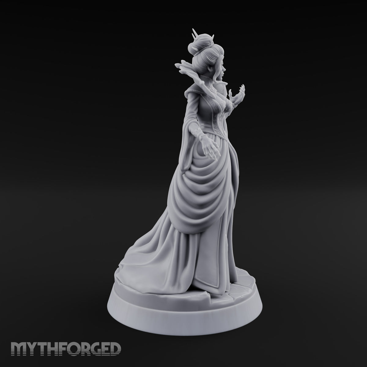 Withering Glare Vampire Countess Miniature for Dungeons and Dragons, Pathfinder or other TTRPGs
