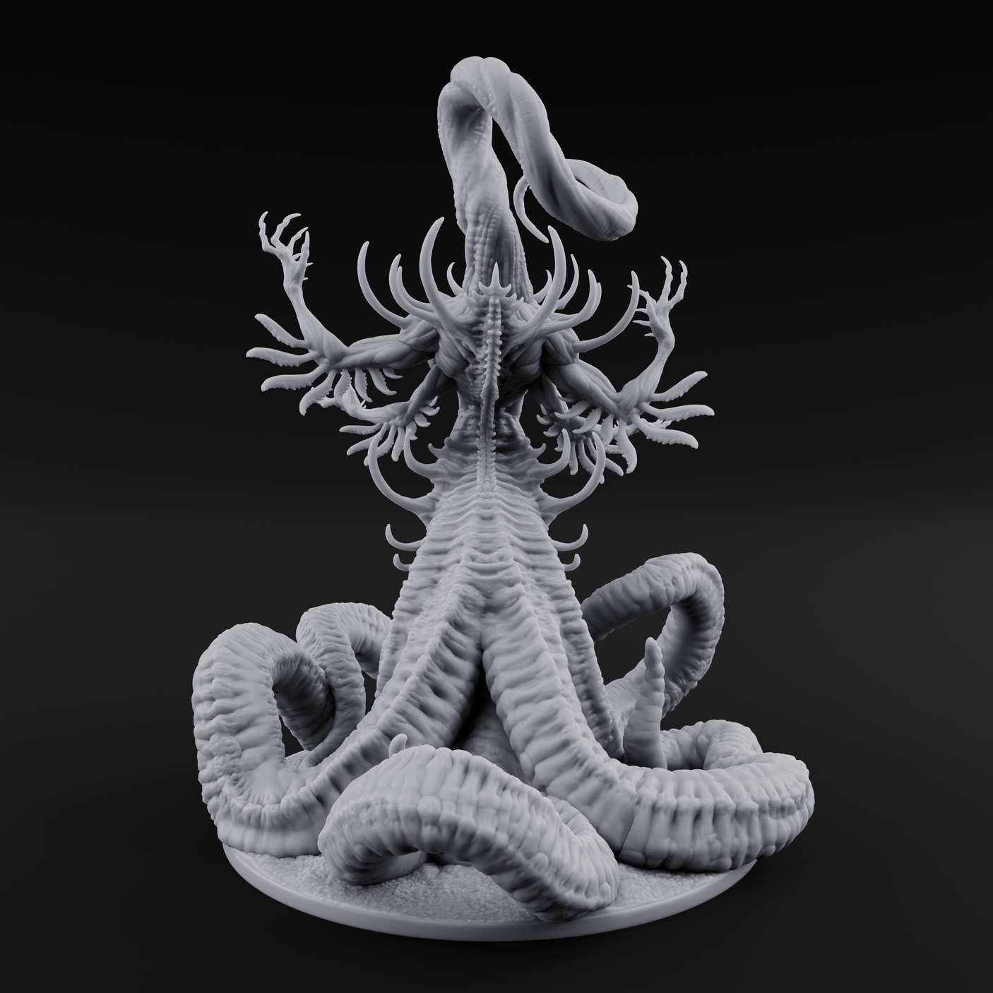 Tendrils Unfurling Crawling Chaos Nyarlathotep Miniature for Dungeons and Dragons, Pathfinder or other TTRPGs