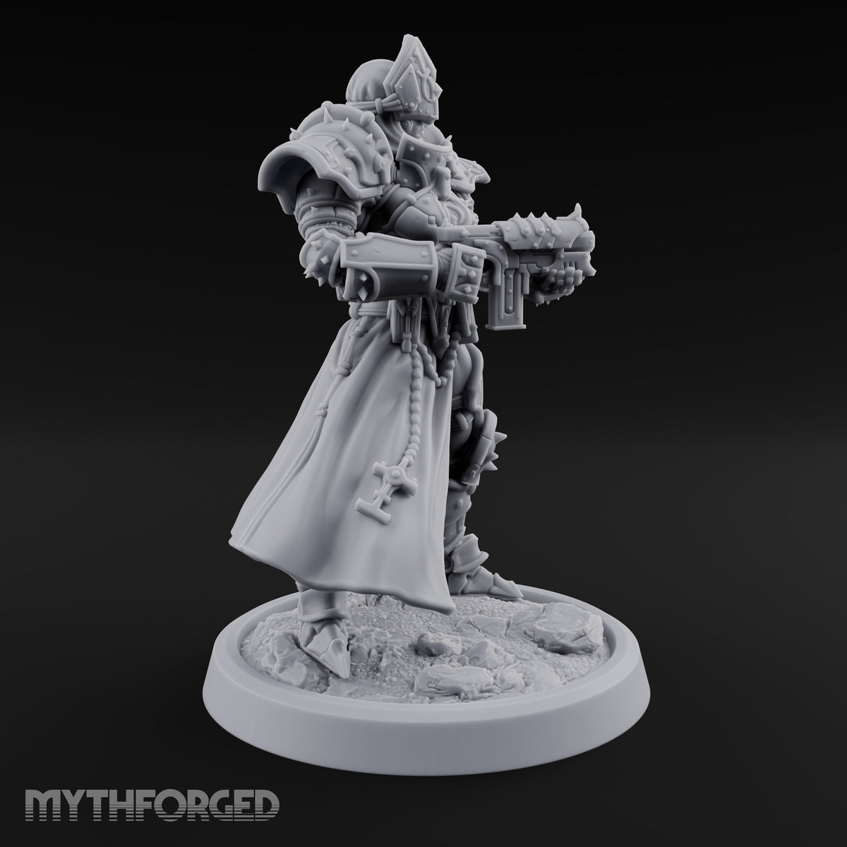 Faith Loaded, Rosary Wound Human Armoured Warriors — A · No FX
