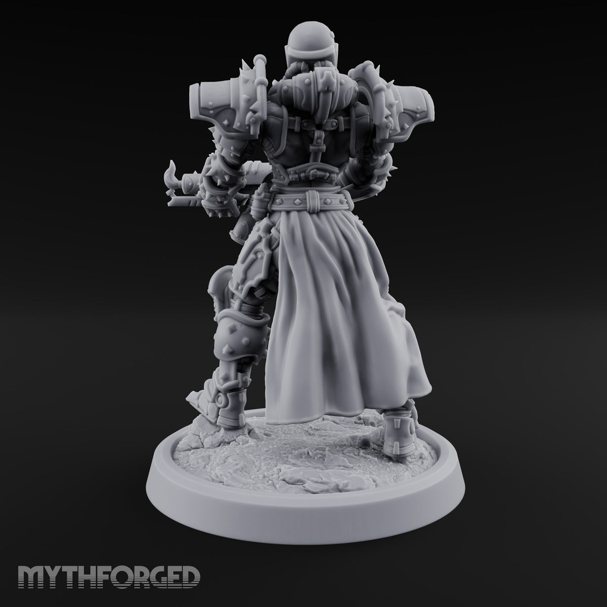 Faith Loaded, Rosary Wound Human Armoured Warrior C — FX