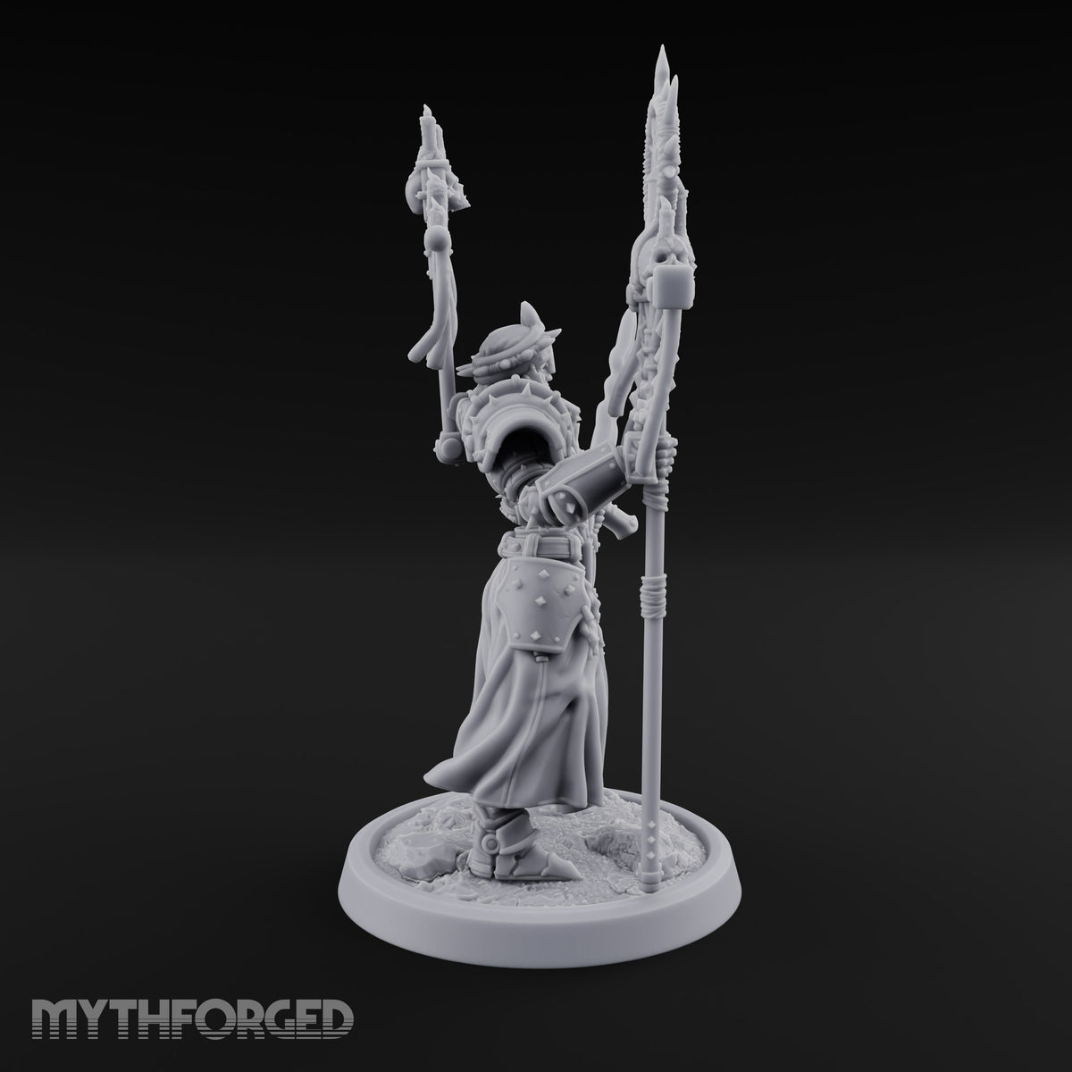 Faith Loaded, Rosary Wound Human Armoured Warrior E