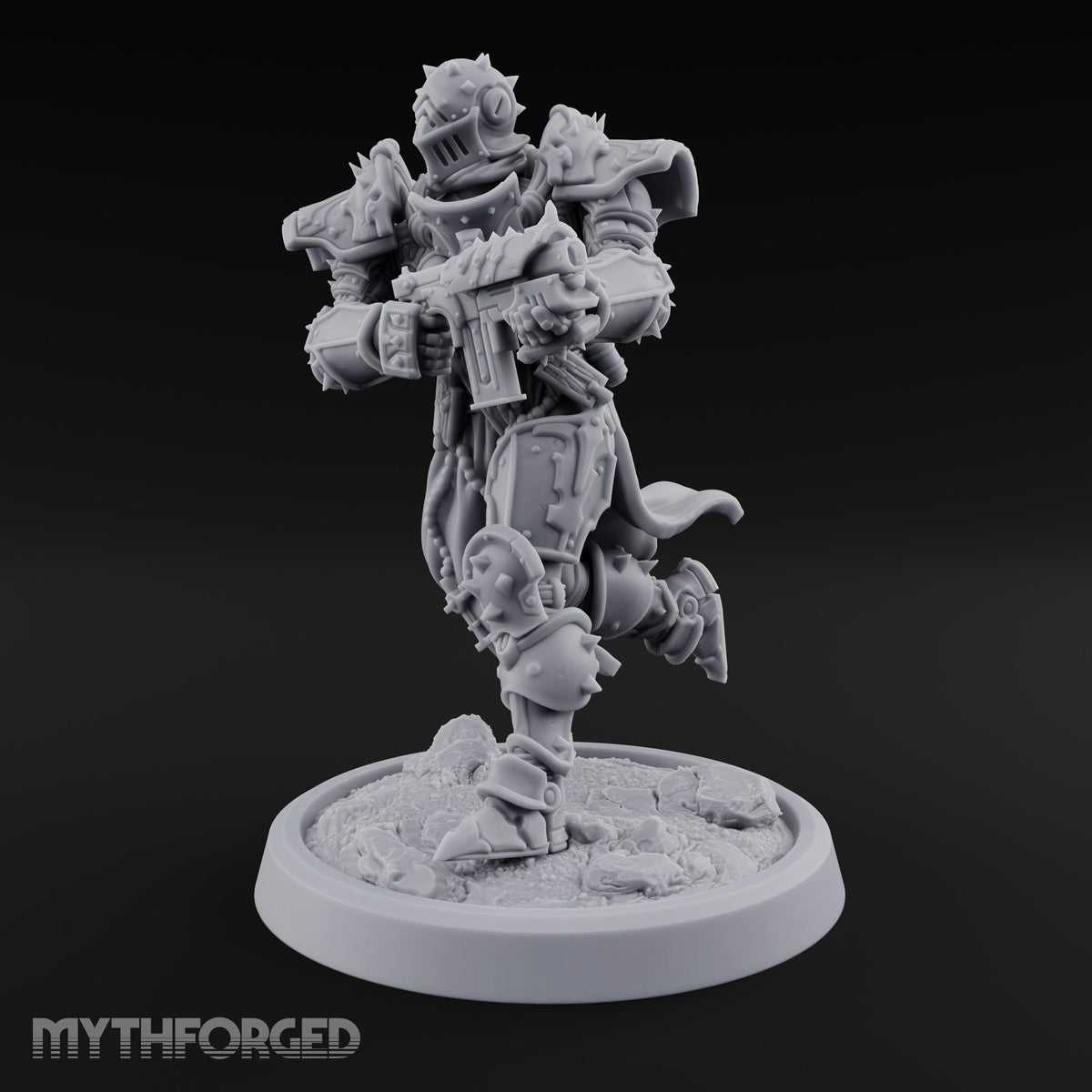 Faith Loaded, Rosary Wound Human Armoured Warrior F