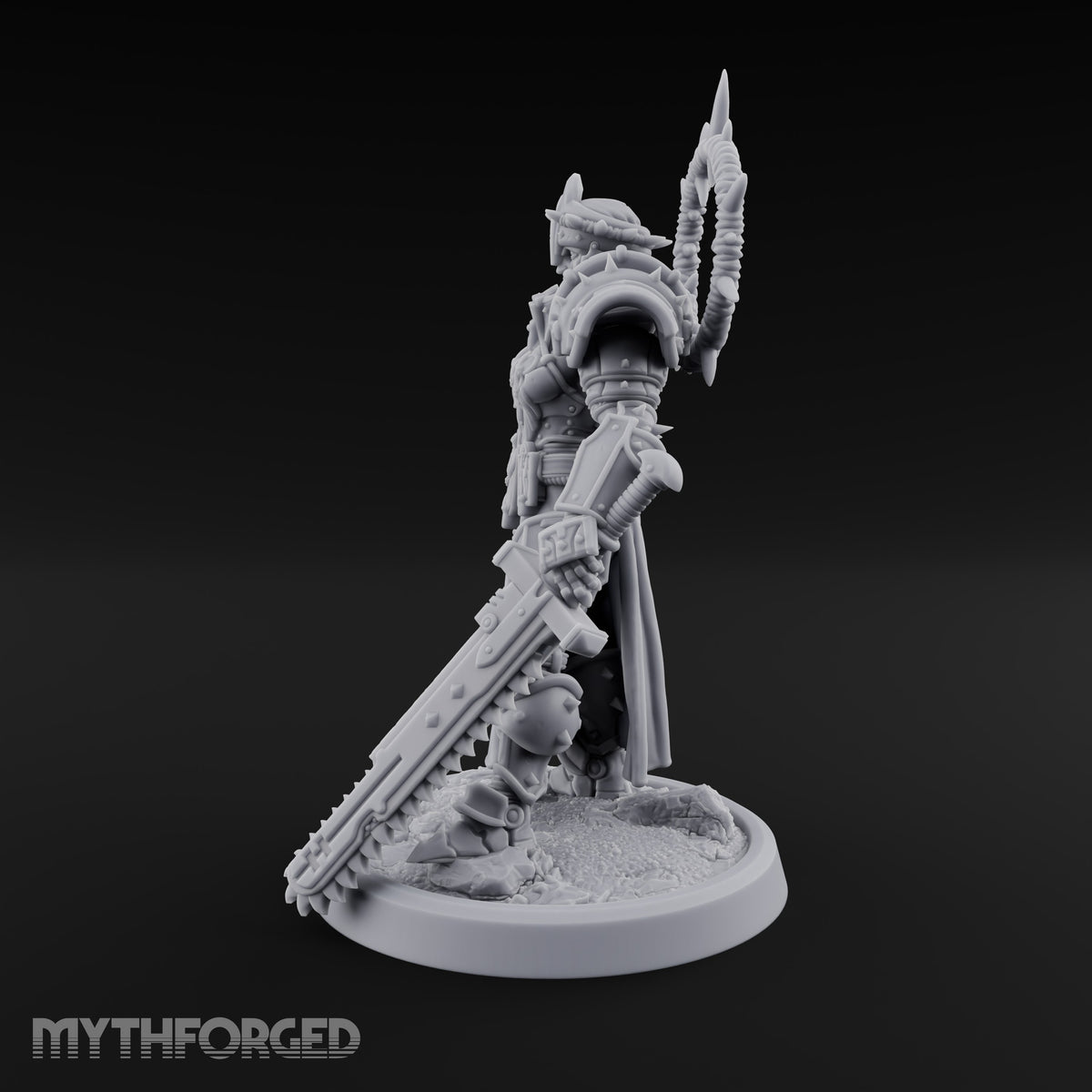 Faith Loaded, Rosary Wound Human Armoured Warrior H