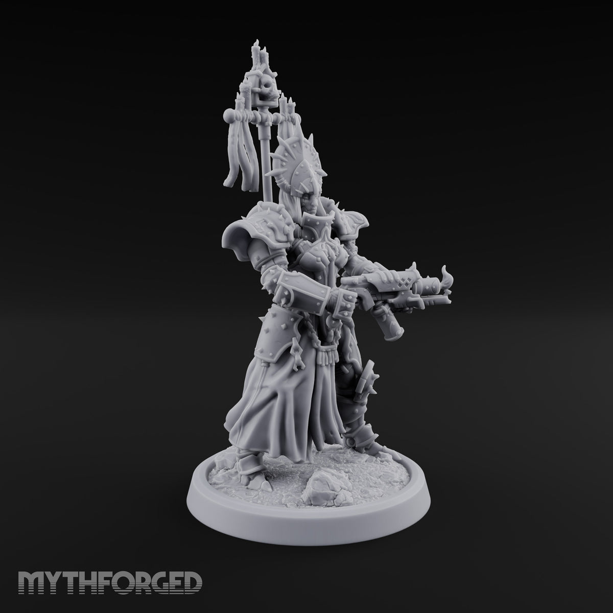 Faith Loaded, Rosary Wound Human Armoured Warrior I
