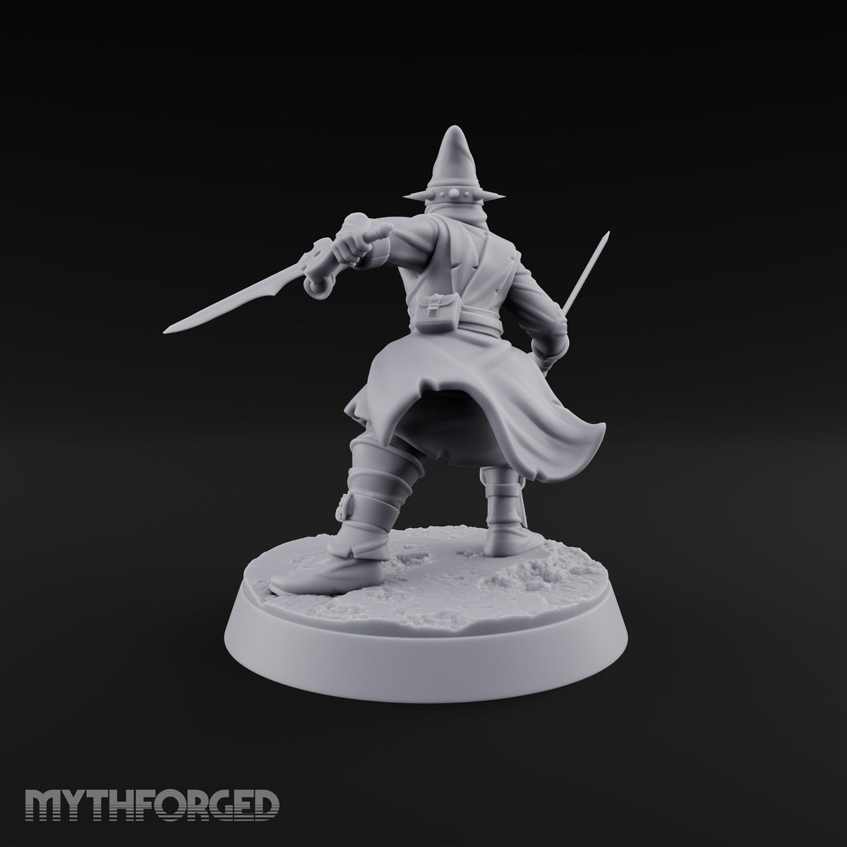 Masks On, Doctrine Off Human Cultist A — Sword & Curved Blade