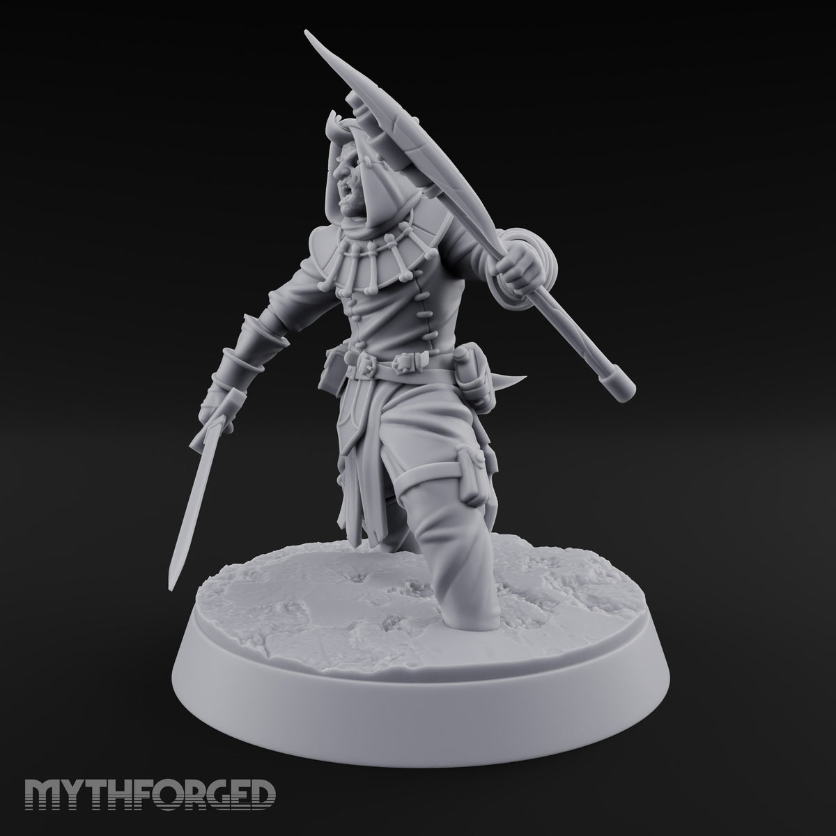 Masks On, Doctrine Off Human Cultist B — Axe & Sword