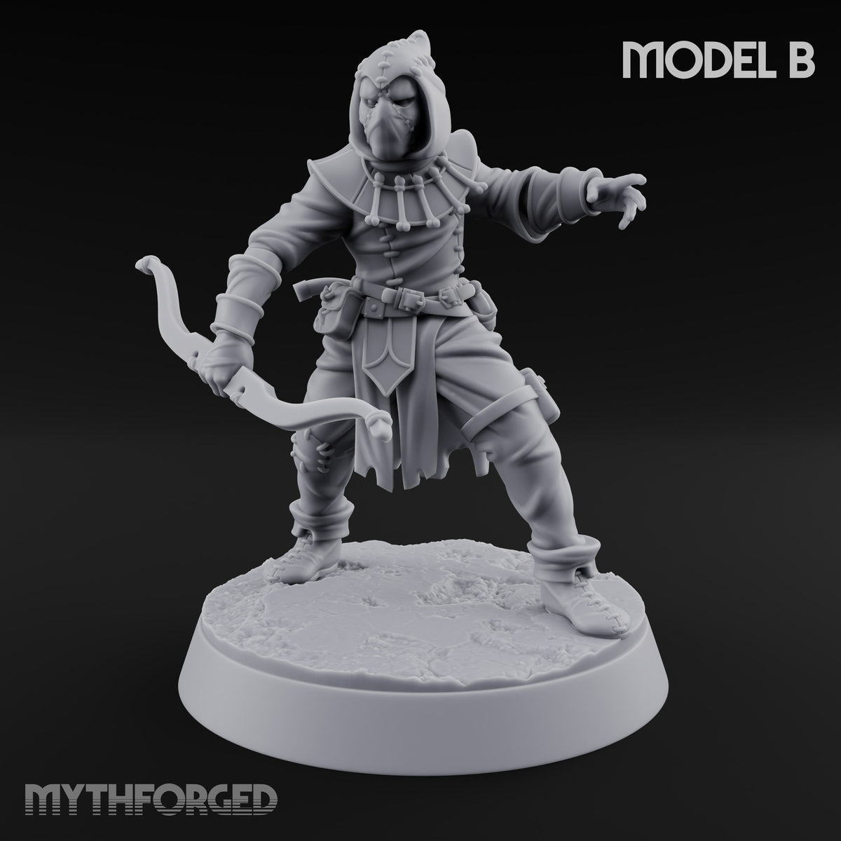 Masks On, Doctrine Off Human Cultists — B · Sword & Curved Blade + Bow + Crossbow & Dagger + Two Swords