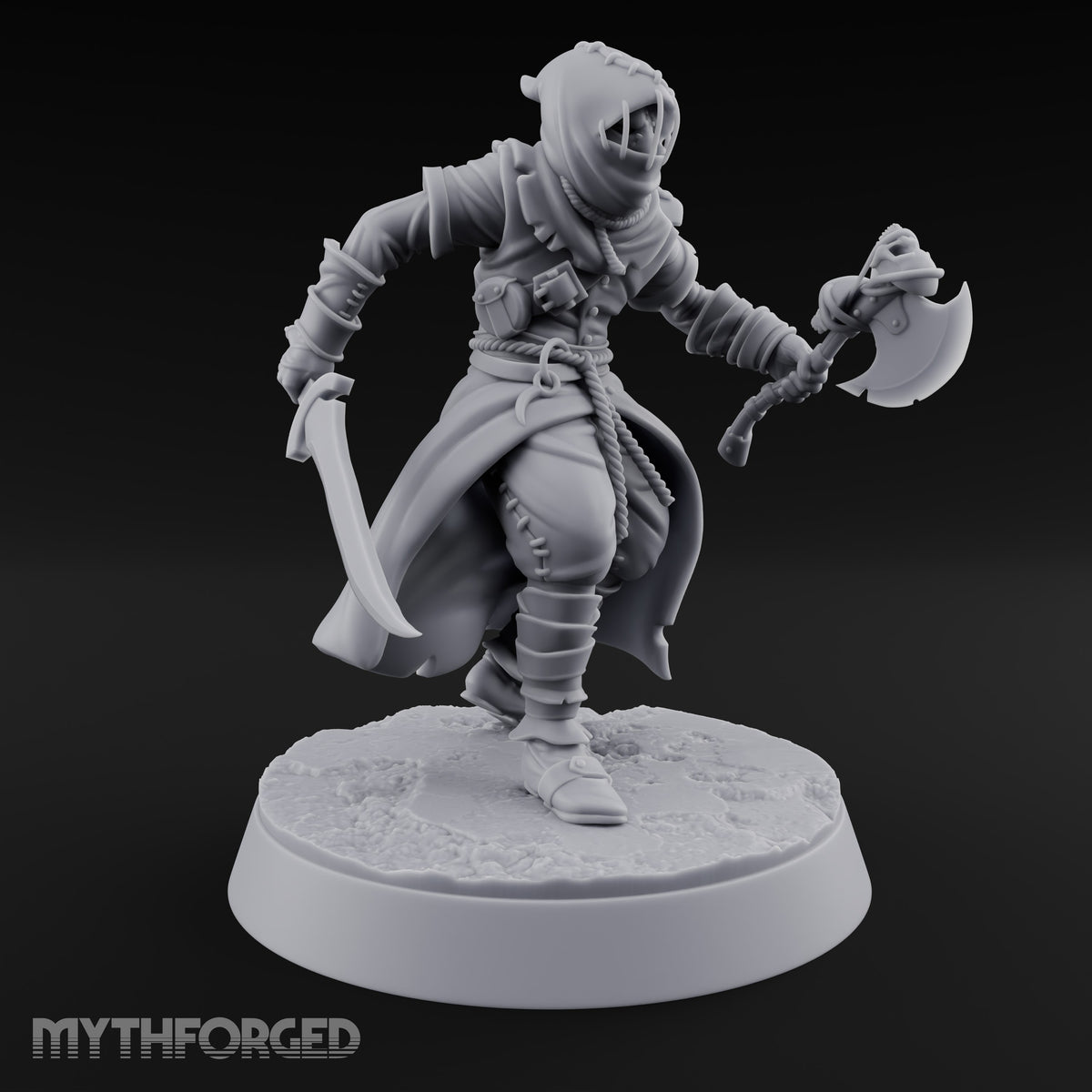 Masks On, Doctrine Off Human Cultist C — Axe & Sabre
