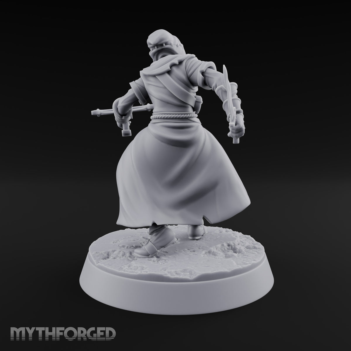 Masks On, Doctrine Off Human Cultist C — Crossbow & Dagger