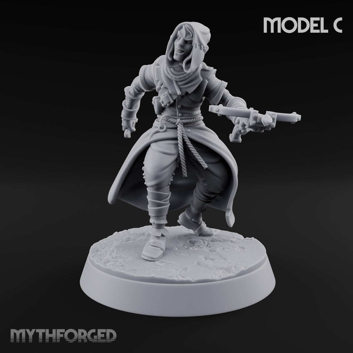 Masks On, Doctrine Off Human Cultist C — Crossbow & Dagger