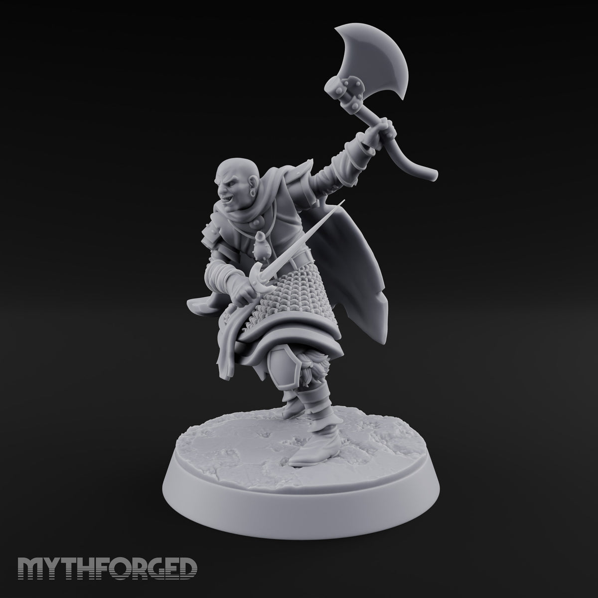 Masks On, Doctrine Off Human Cultist D — Axe & Dagger
