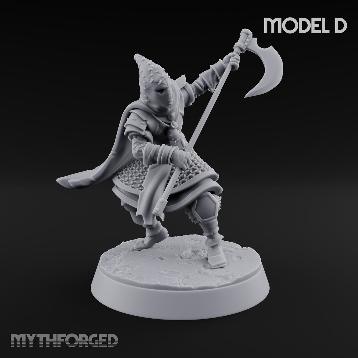 Masks On, Doctrine Off Human Cultists — D · Twin Axes + Flail + Axe & Sabre + Poleaxe