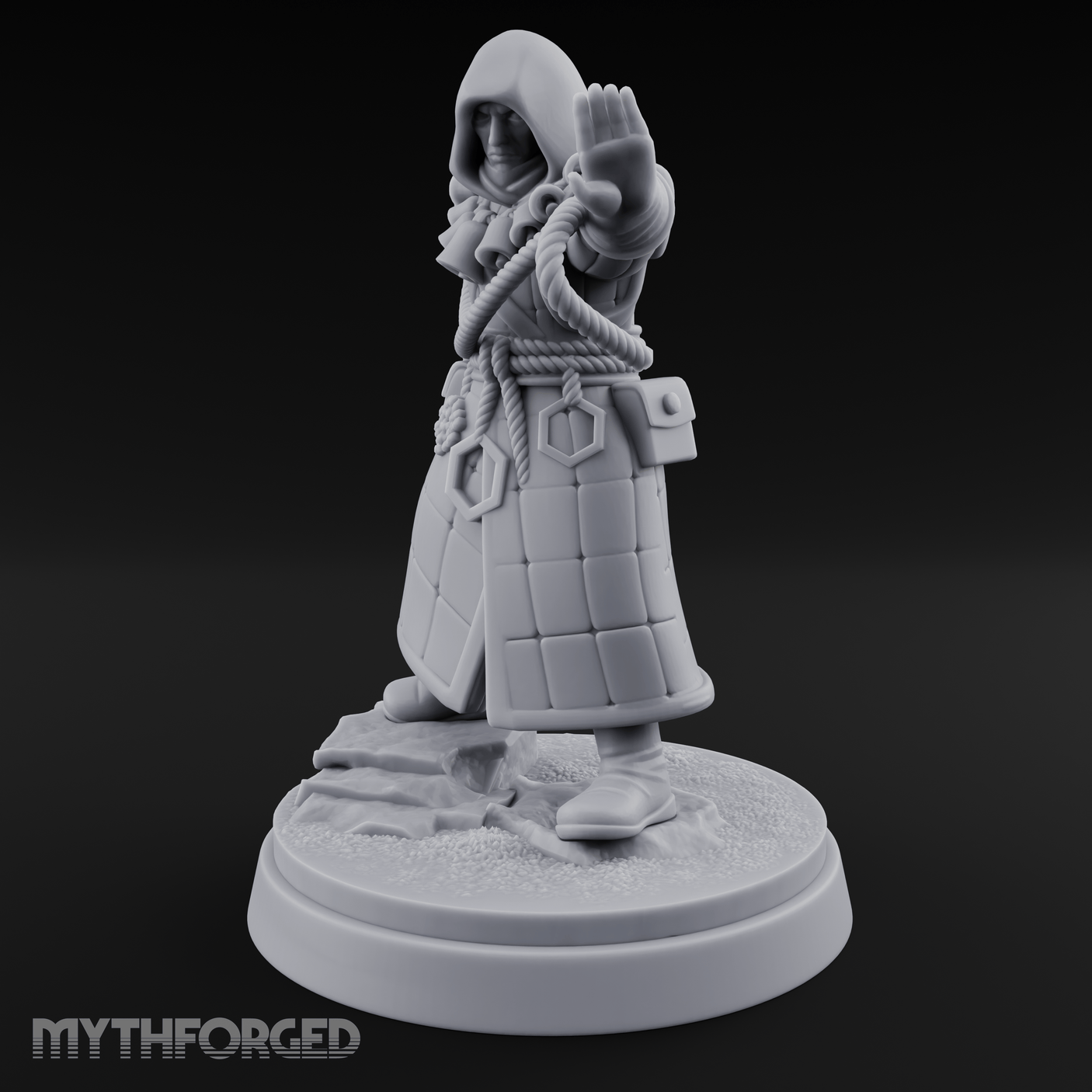Ropes Juggling Conjurer Human Cultist Miniature for Dungeons and Dragons, Pathfinder or other TTRPGs