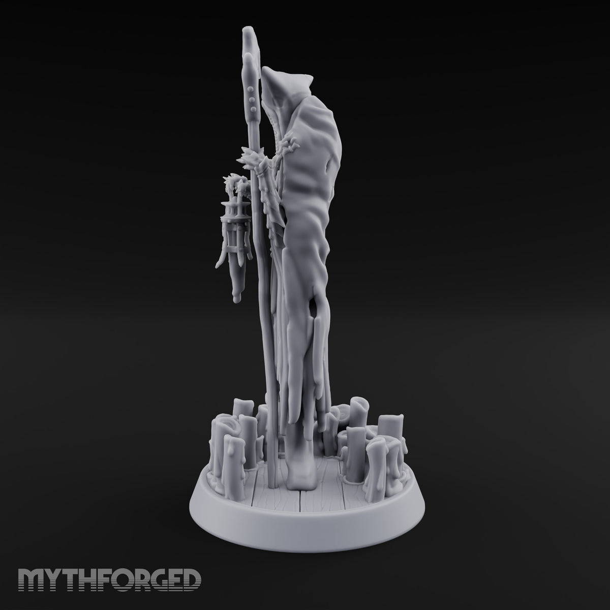 Snuffed Candles, Lit Lantern Wraith Scythe Reaper A