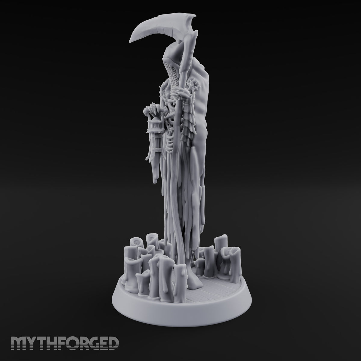 Snuffed Candles, Lit Lantern Wraith Scythe Reaper A
