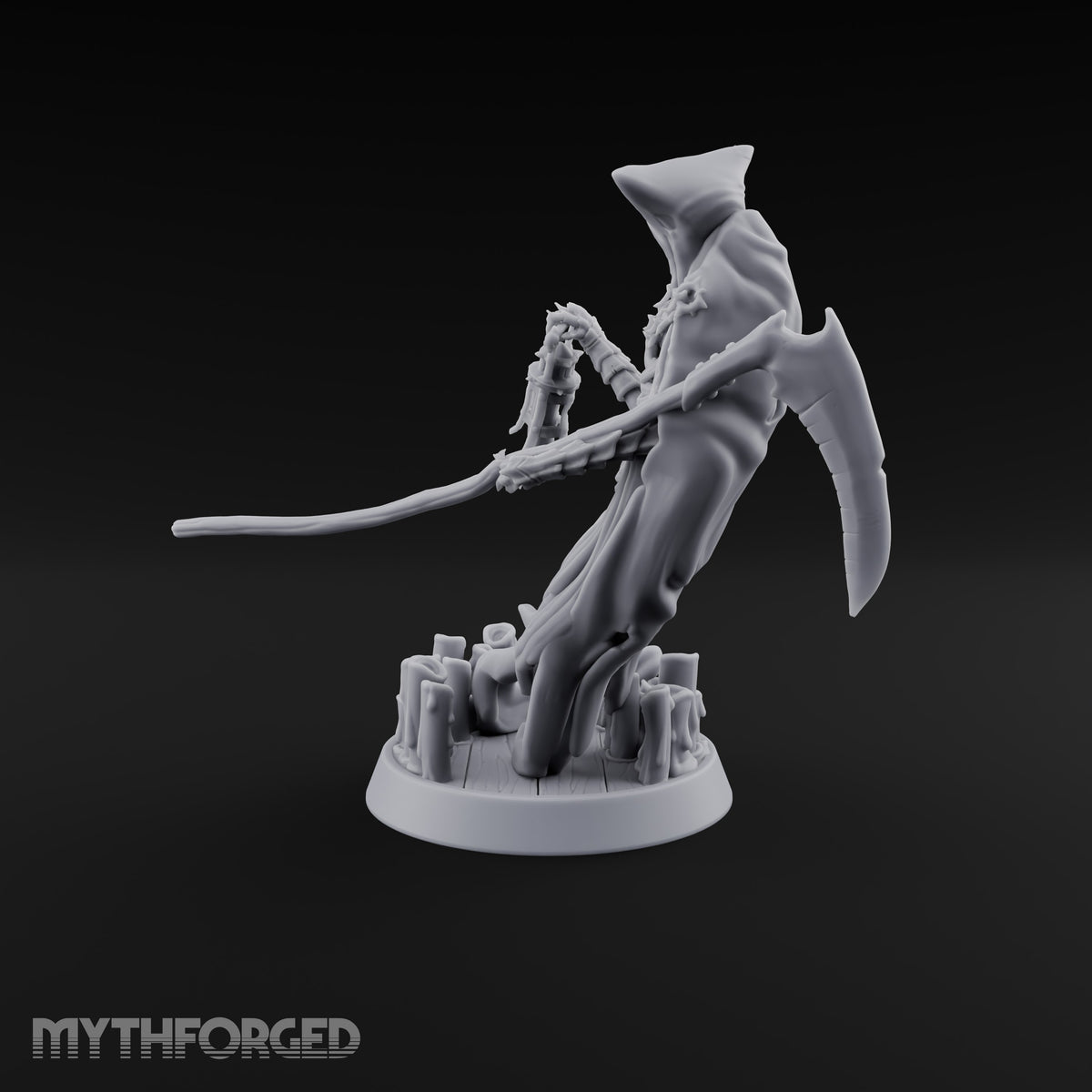 Snuffed Candles, Lit Lantern Wraith Scythe Reaper C