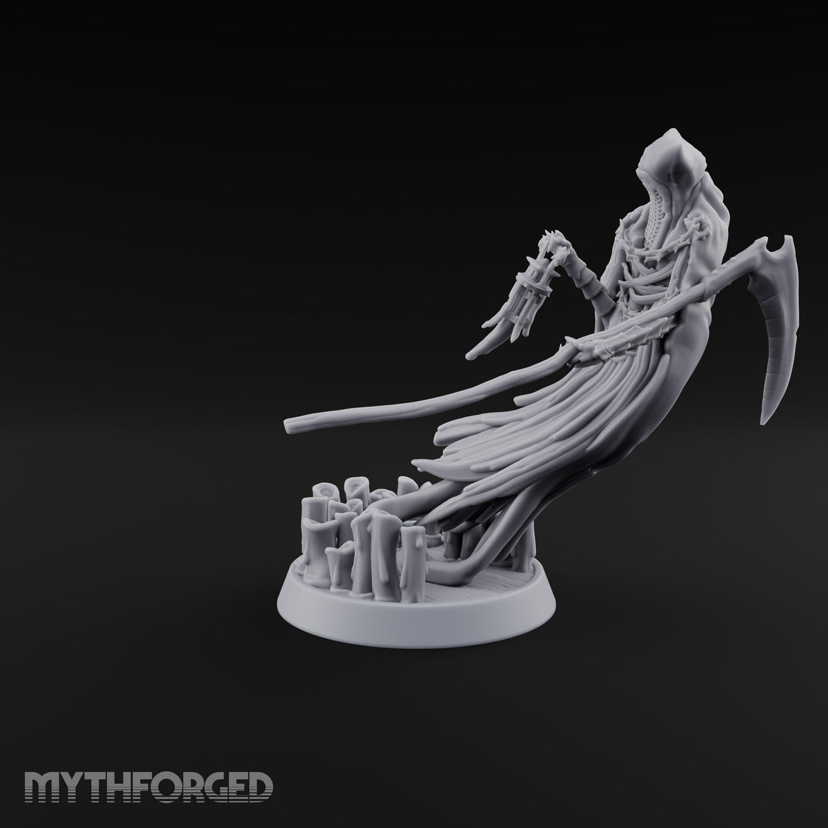 Snuffed Candles, Lit Lantern Wraith Scythe Reaper C