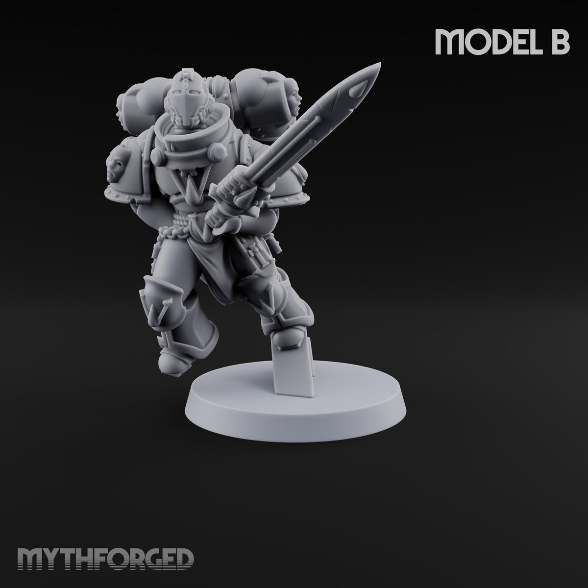 Drop Zone Reached Human Jump Pack Soldier B — Greatsword