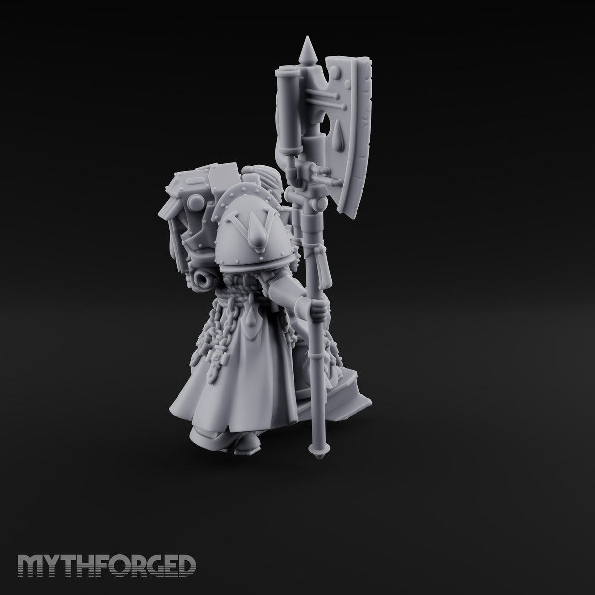 Faces Remember Every Sin Human Armoured Axe and Pistol Warrior — 2