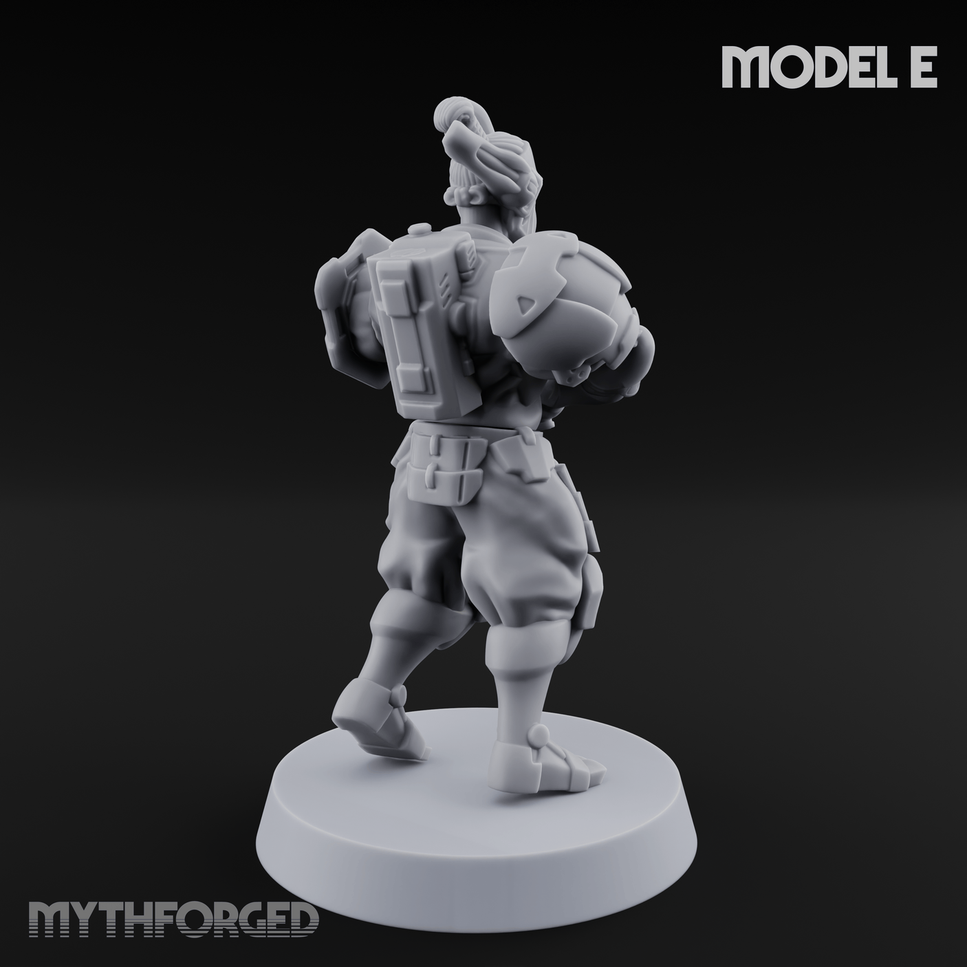 Locked And Loaded Cyber Ninjas E Miniature for Dungeons and Dragons, Pathfinder or other TTRPGs