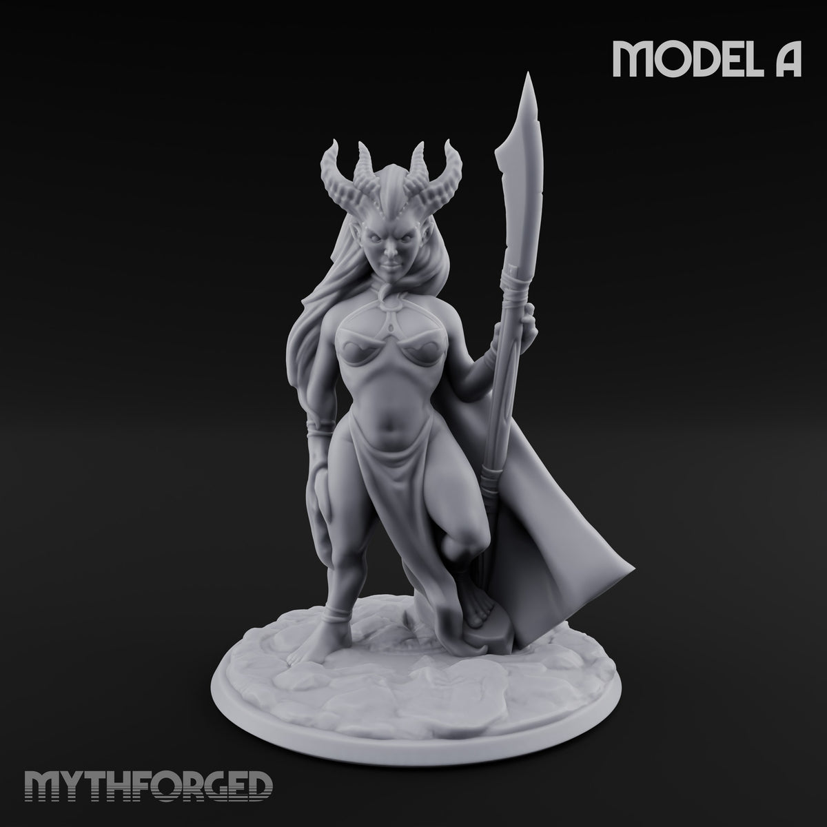 Devilish Footwork Succubi Horned Fiend Dancers with Capes — A