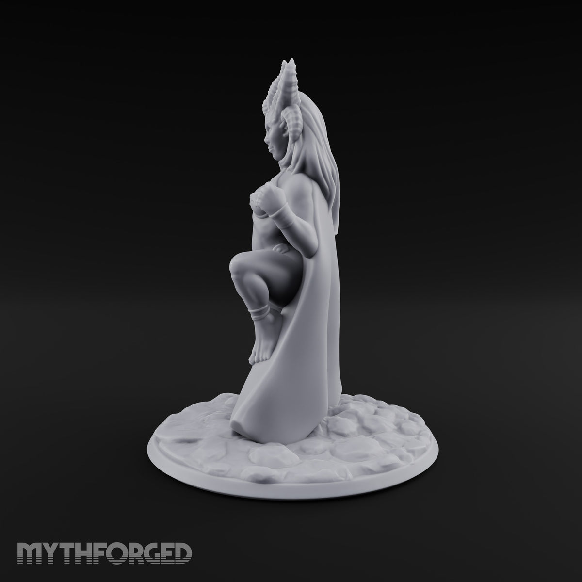 Devilish Footwork Succubus Horned Fiend Dancer with Cape B