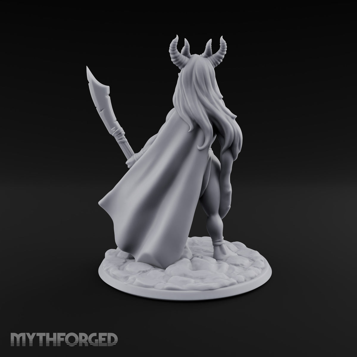 Devilish Footwork Succubus Horned Fiend Dancer with Cape C