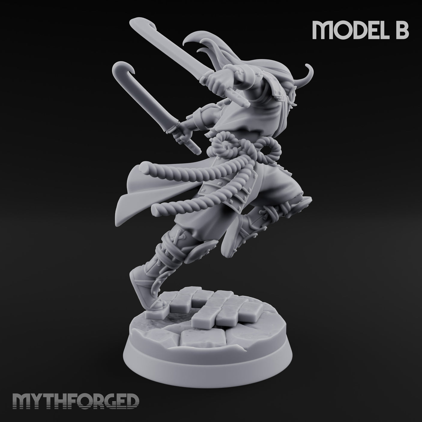 Dagger Dashing Oni Rogue B gallery 5