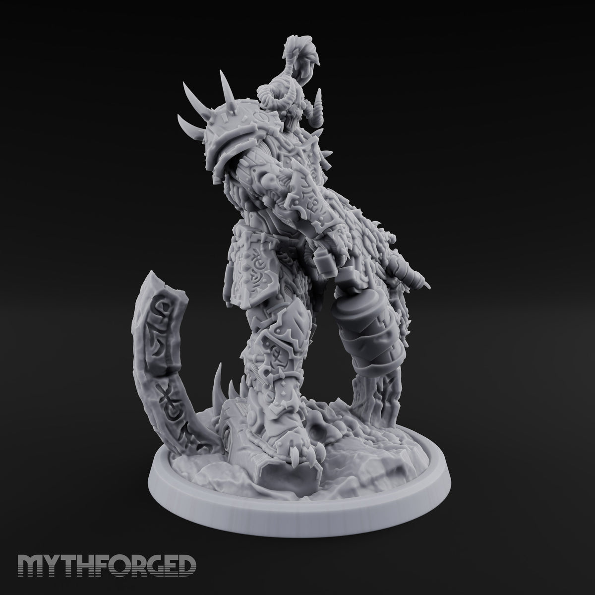 Dark Matter of Fact Human Spiked Armoured Warriors — B · Standard