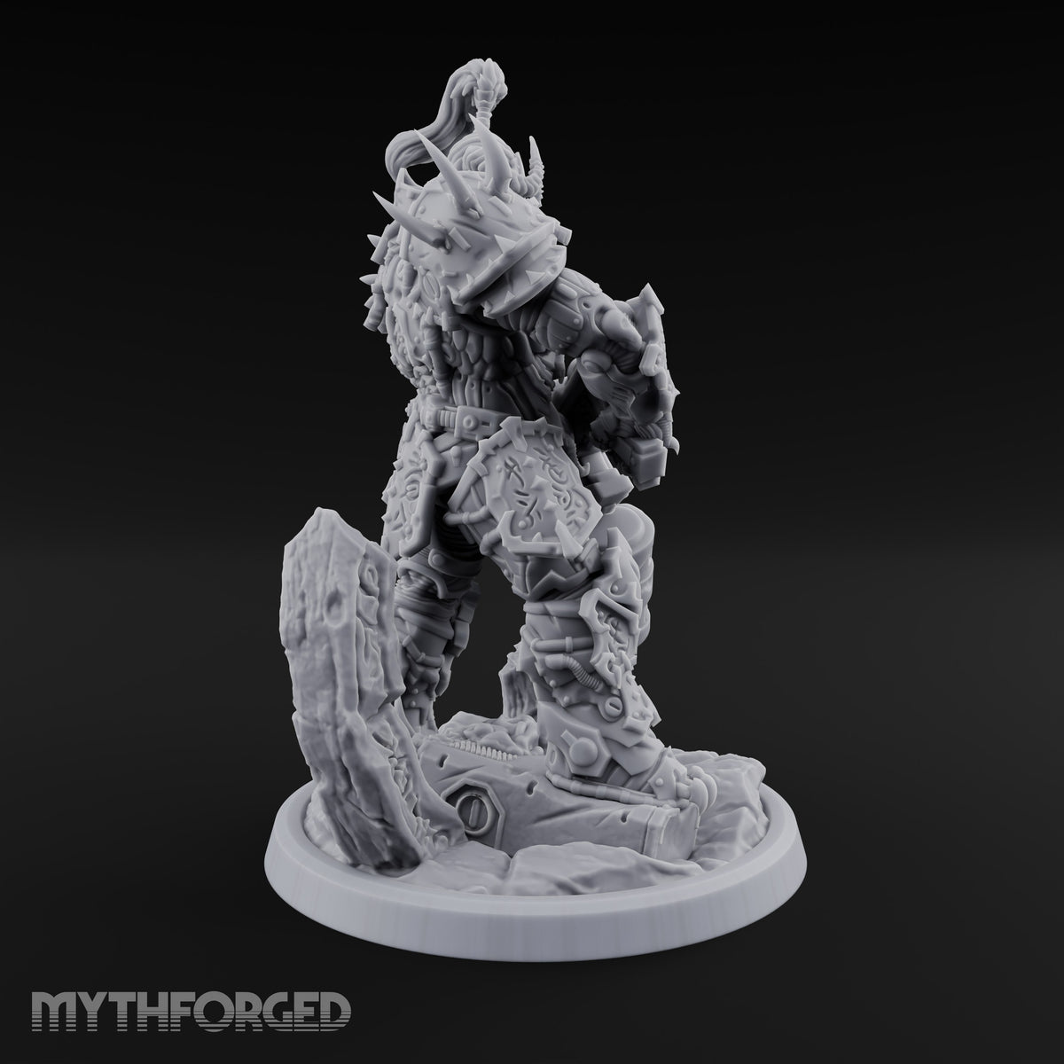 Dark Matter of Fact Human Spiked Armoured Warrior B — Standard
