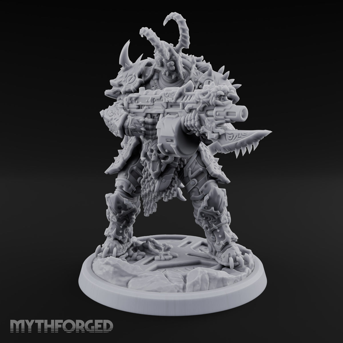 Dark Matter of Fact Human Spiked Armoured Warrior C — Standard