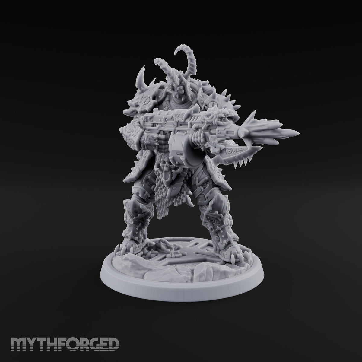 Dark Matter of Fact Human Spiked Armoured Warrior C — VFX
