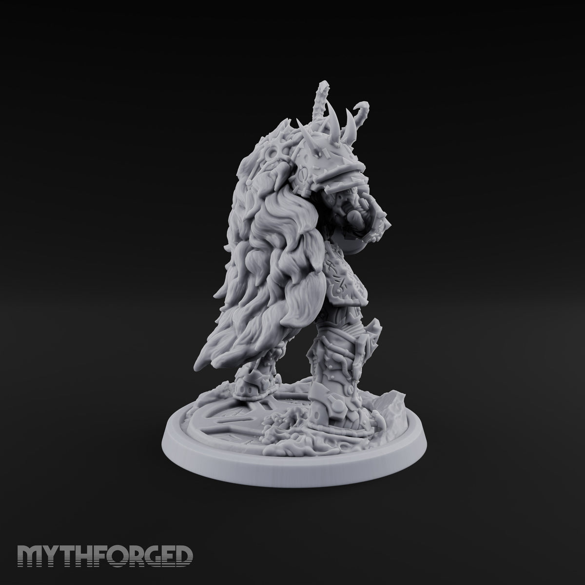 Dark Matter of Fact Human Spiked Armoured Warrior C — VFX