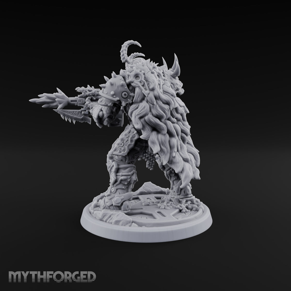Dark Matter of Fact Human Spiked Armoured Warrior C — VFX