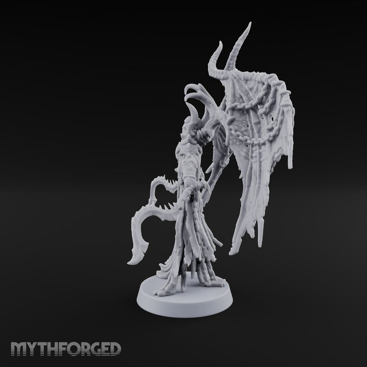 Came Back for Its Chains Winged Shadow Demon A