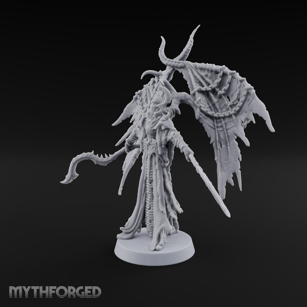 Came Back for Its Chains Winged Shadow Demon A