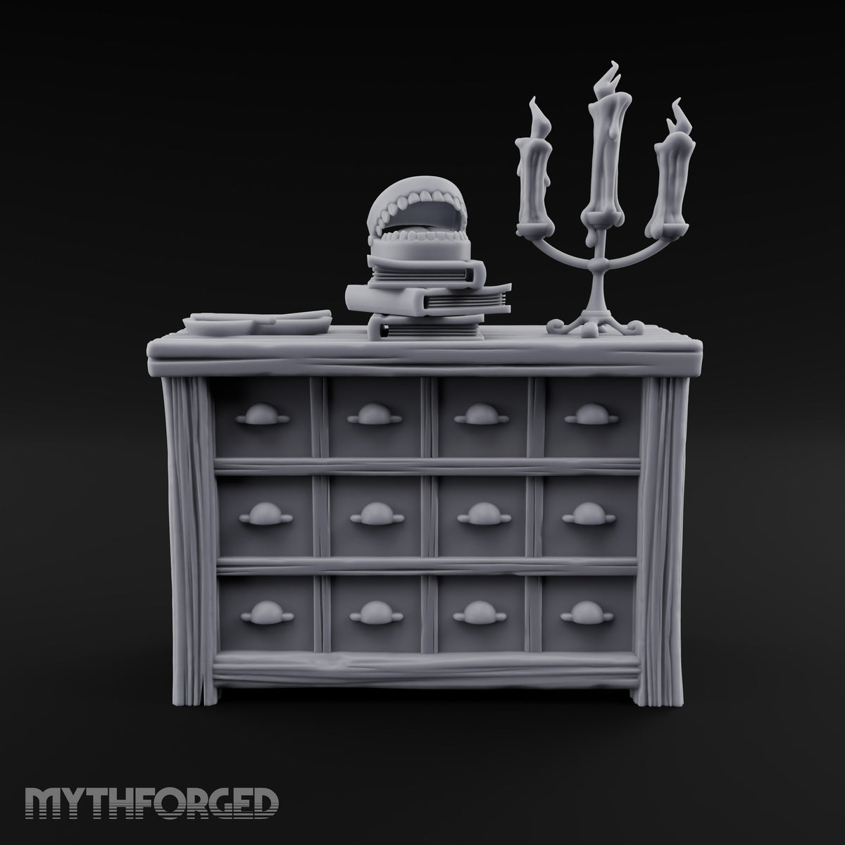 Next Patient, Please Wooden Dentist Office Terrain Set — B