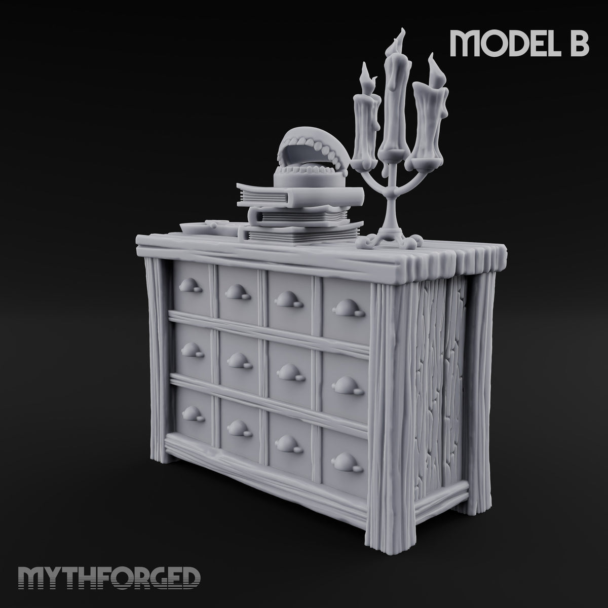 Next Patient, Please Wooden Dentist Office Terrain Set — B