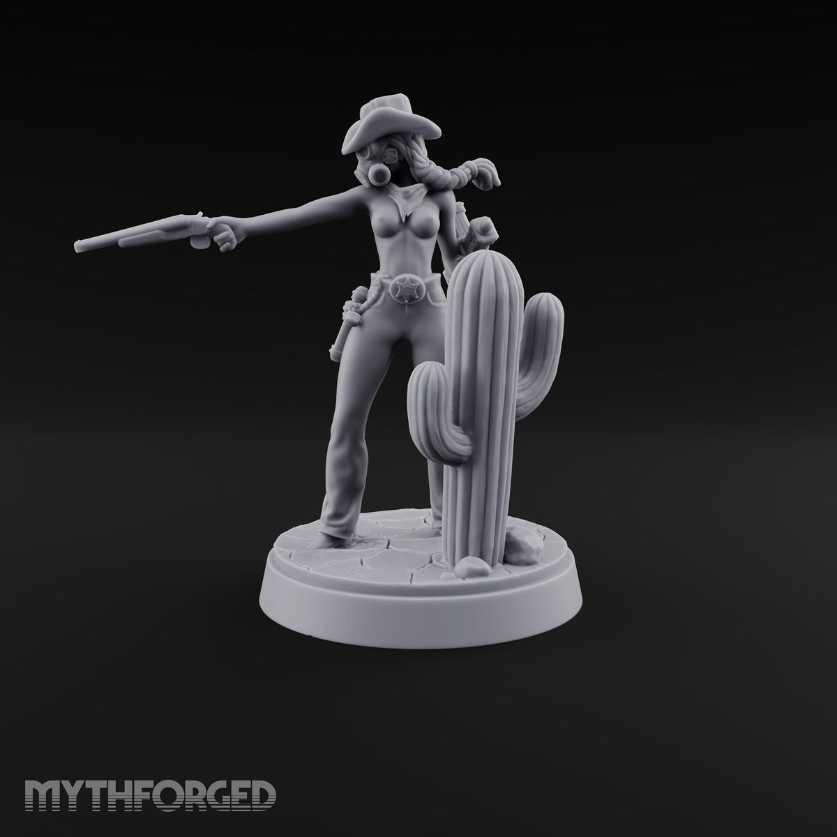 Keeping the Peace Masked Deputy A Miniature for Dungeons and Dragons, Pathfinder or other TTRPGs