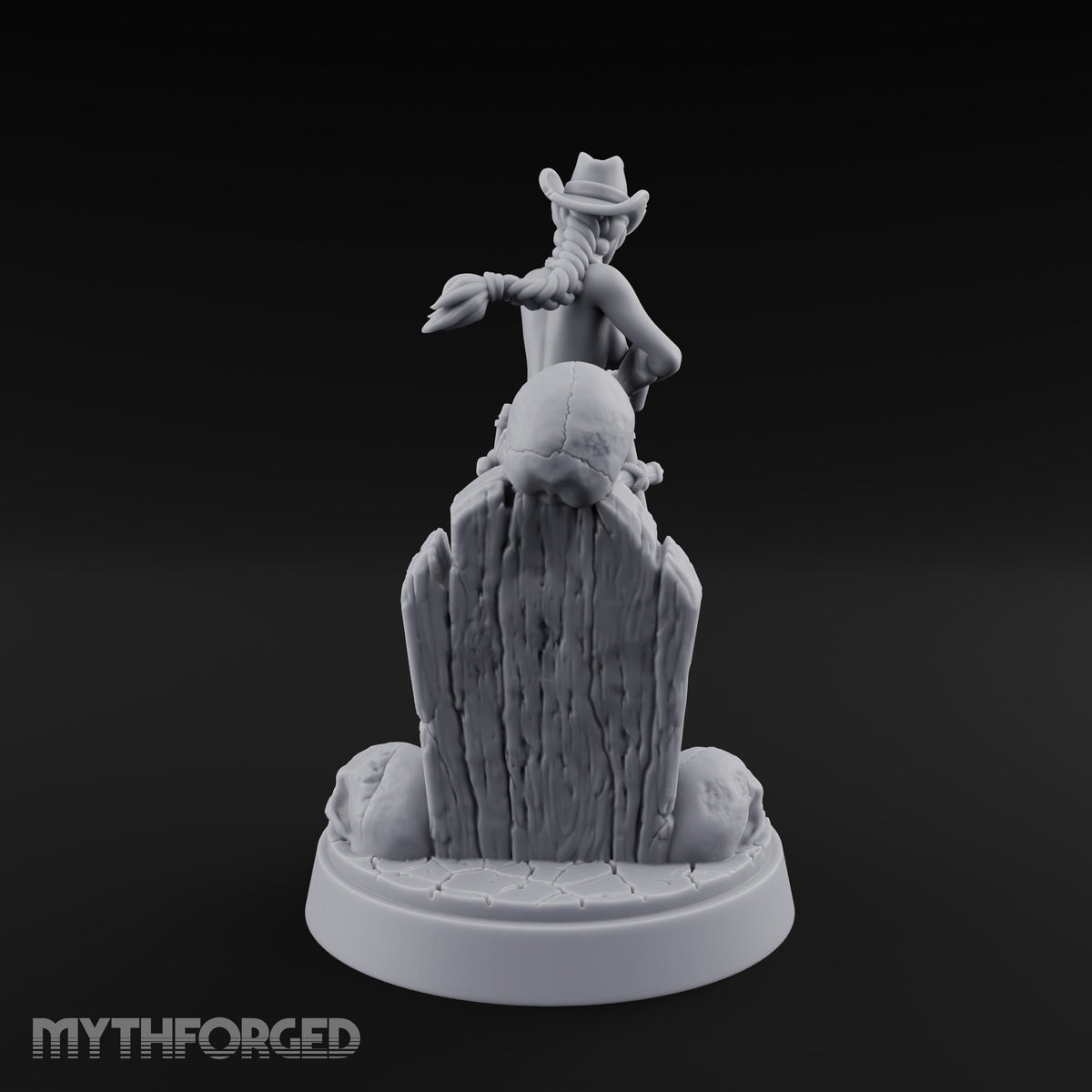 Keeping the Peace Masked Deputy B Miniature for Dungeons and Dragons, Pathfinder or other TTRPGs